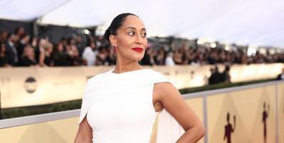 Tracee Ellis Ross Addresses a Viral Photoshopped Image of Her Posing in a Latex Catsuit - www.harpersbazaar.com