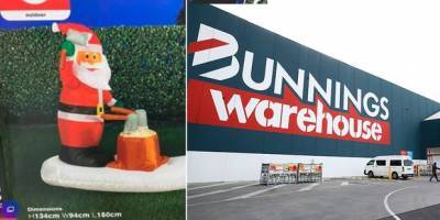 Bunnings forced to pull Christmas decoration from shelves for being 'inappropriate' - www.lifestyle.com.au - Santa