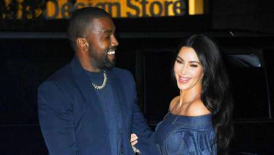 Kanye West Romances Kim Kardashian With A Private Outdoor ‘Dinner For Two’ — See Pic - hollywoodlife.com