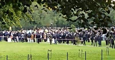 Police called after 'hundreds' of mourners turn up to funeral in breach of Covid rules - www.manchestereveningnews.co.uk