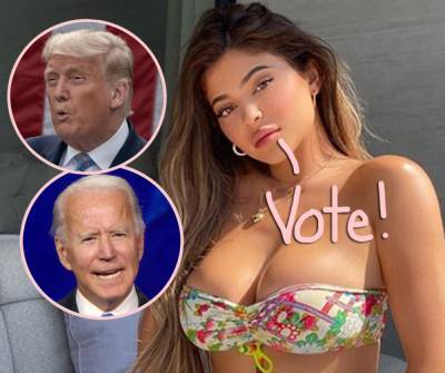 Kylie Jenner Uses Her INSANE Bikini Body To Urge Young People To Vote! - perezhilton.com - USA