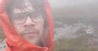 'It's taps aff weather' Scot goes viral after sharing hilarious stormy VisitScotland spoof video at Highland beauty spot - www.dailyrecord.co.uk - Scotland