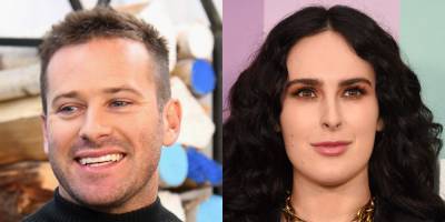 Armie Hammer Photographed with Arm Around Rumer Willis' Waist After Elizabeth Chambers Split - www.justjared.com - Los Angeles - county Chambers