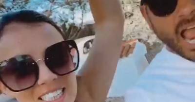 Lucy Mecklenburgh and Ryan Thomas celebrate after baby son sleeps through the night - www.ok.co.uk