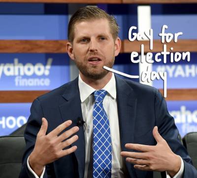 Did Eric Trump Just Come Out As LGBT On Fox News?! - perezhilton.com