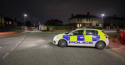 Shot fired at house in Leigh after reports of street disturbance - www.manchestereveningnews.co.uk - Manchester