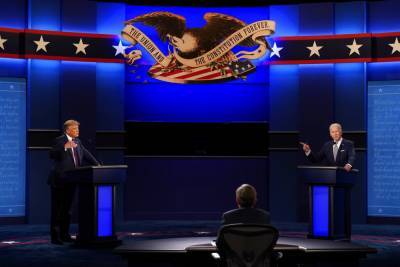 Presidential Debate #1 Review: Donald Trump Rants, Joe Biden Plays POTUS & Chris Wallace Loses Control - deadline.com - county Johnson