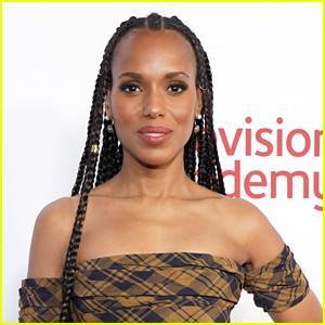 Kerry Washington Was Asked If Olivia Pope Would Ever Moderate a Presidential Debate - www.justjared.com - Washington - Washington