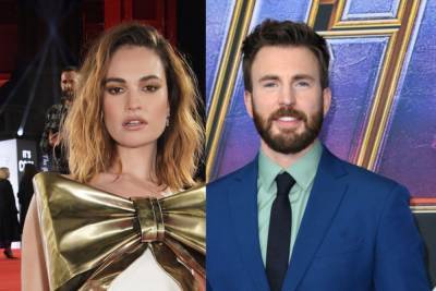 Lily James Doesn’t Deny Chris Evans Dating Rumours - etcanada.com - Britain