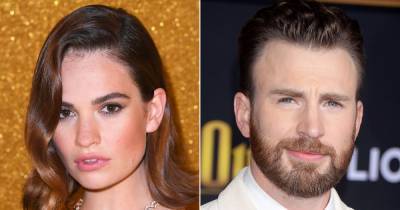 Lily James Won’t Confirm Whether She’s Dating Chris Evans Amid Romance Rumors - www.usmagazine.com