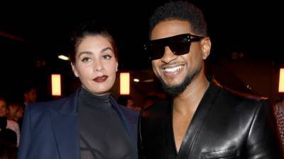 Usher Welcomes Baby Girl With Girlfriend Jenn Goicoechea - www.etonline.com