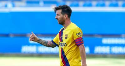 Lionel Messi agent issues statement after FC Barcelona showdown talks - www.manchestereveningnews.co.uk