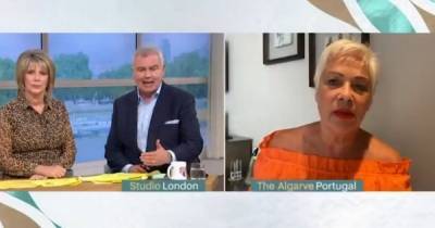 Denise Welch told to 'calm down' by Eamonn Holmes in rant over coronavirus - www.manchestereveningnews.co.uk - county Holmes