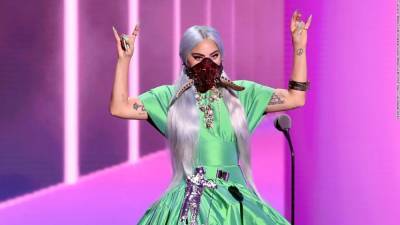 Lady Gaga's masks were the real winner of the MTV VMAs - edition.cnn.com