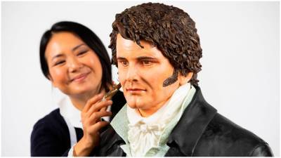 Jane Austen’s Mr. Darcy Was Turned Into a Life-Sized Cake - variety.com - Britain