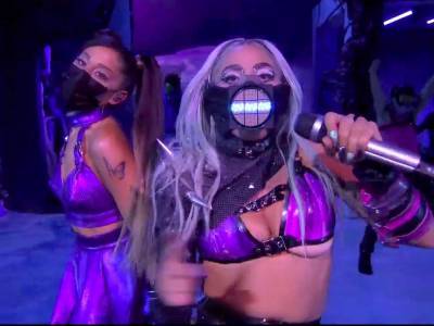 Watch: Gaga and Grande Perform ‘Rain On Me’ At The Virtual MTV Video Music Awards - gaynation.co