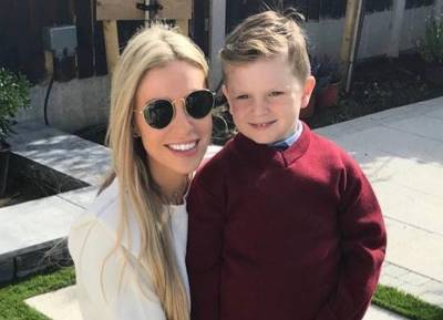 Sentimental Robbie and Claudine Keane see off youngest son Hudson to school - evoke.ie