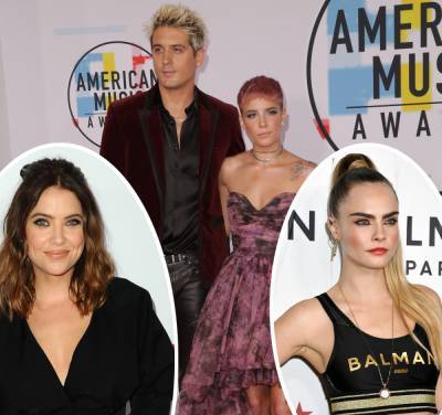 Cara Delevingne & Halsey ‘Hooking Up’ After Exes Ashley Benson & G-Eazy Become Linked: Report - perezhilton.com - Britain