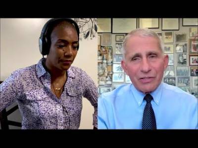 Tiffany Haddish Talks About Her Coronavirus Diagnosis With Dr. Fauci — Watch! - perezhilton.com - USA