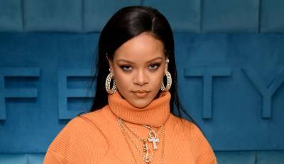 Rihanna Spotted with Bruised Face, Rep Explains What Happened - www.justjared.com