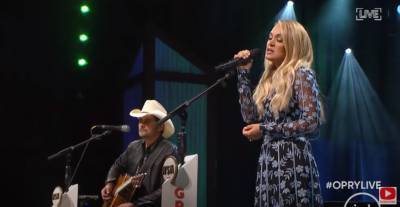 Carrie Underwood And Brad Paisley Perform At The Grand Ole Opry - etcanada.com - Nashville