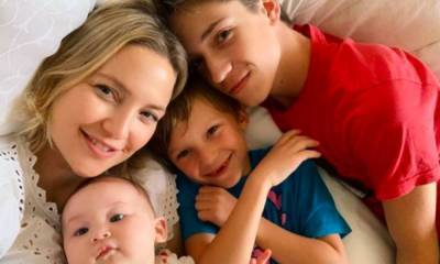 Kate Hudson's son Ryder steals the show in new video with famous mum - hellomagazine.com