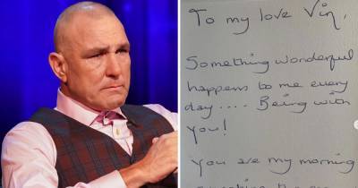 Vinnie Jones shares heartbreaking final message from late wife Tanya as he vows to never marry again - www.ok.co.uk