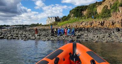 Emergency services race to Scots beauty spot after climber plunges 50ft off cliff - www.dailyrecord.co.uk - Scotland
