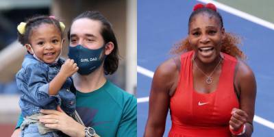 Serena Williams Was Cheered on by Her Daughter, Olympia, at the U.S. Open - www.harpersbazaar.com