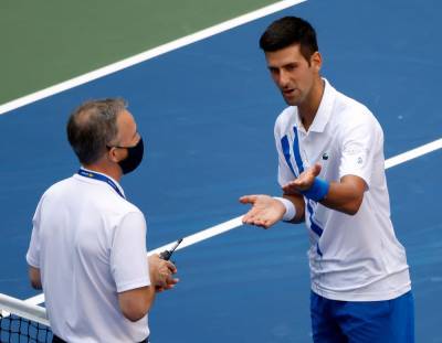 Djokovic Out Of U.S. Open After Hitting Line Judge With Ball, Apologizes To ‘Everyone Associated’ To His ‘Behaviour’ - etcanada.com - county Arthur - county Ashe