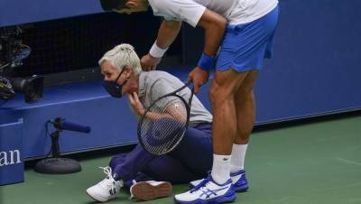 U.S. Open: Shocking Novak Djokovic Disqualification Takes Over ESPN’s Coverage; Tennis Player Apologizes For Unintentionally Hitting Line Judge With Ball - deadline.com - New York