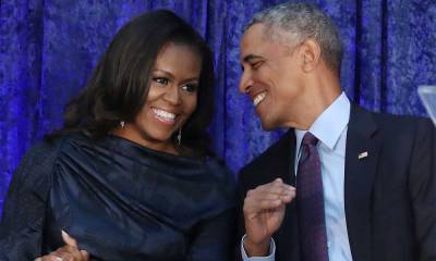 Michelle Obama unveils never-before-seen wedding photo with Barack - hellomagazine.com