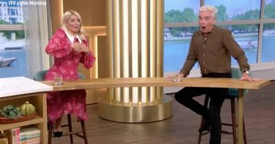 Holly Willoughby and Phillip Schofield left gobsmacked when nudist accidentally flashes genitals on This Morning - www.ok.co.uk
