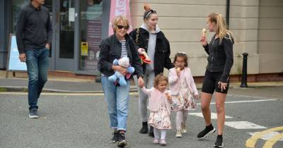 Coronation Street’s Helen Flanagan enjoys sweet reunion with on-screen mum Sally Dynevor on day out with daughters - www.ok.co.uk