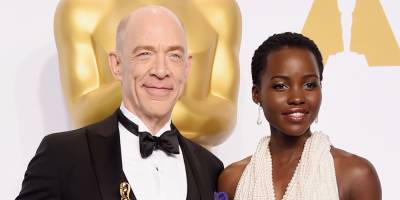 JK Simmons Remembers Headbutting Lupita Nyong'o After Winning at The Oscars - www.justjared.com