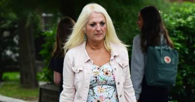 Vanessa Feltz puts on stylish display in blue floral dress as she flaunts four stone weight loss - www.ok.co.uk