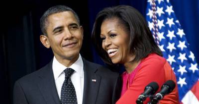 Michelle Obama Jokes She Has ‘Wanted to Push Barack Out of the Window’ - www.usmagazine.com