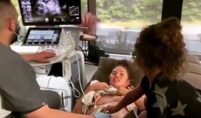 Chrissy Teigen's Daughter, 'Dr. Luna,' Helps with Her Sonogram - Watch the Adorable Video! - www.justjared.com