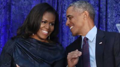 Michelle Obama Shares Never-Before-Seen Pic From Her and Barack's Wedding - www.etonline.com