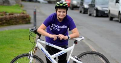 Thornhill teenager uses pedal power to raise money for Pancreatic Cancer UK - www.dailyrecord.co.uk - Britain