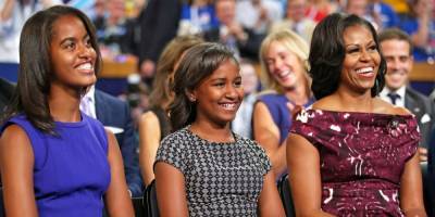 Michelle Obama Gets Real About the ‘Sting of Gender Roles’ After Having Malia and Sasha - www.elle.com