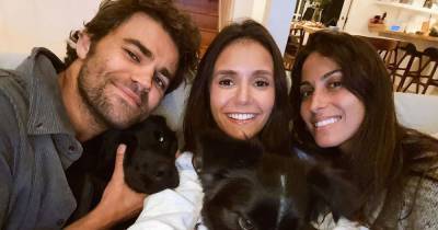 Nina Dobrev and Paul Wesley Reunite to Have Sweet ‘Puppy Date’ Together - www.usmagazine.com