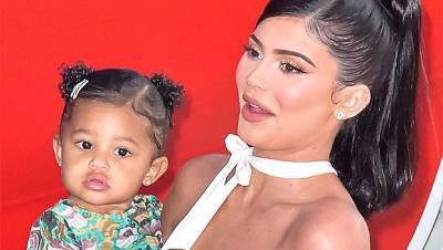 Stormi Webster, 2, Carries $1200 Louis Vuitton Purse Checks Herself Out In A Mirror In Cutest Video Ever - hollywoodlife.com