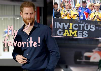 Prince Harry Denies Canceling Invictus Games Fundraising Event Because Of New Netflix Deal - perezhilton.com