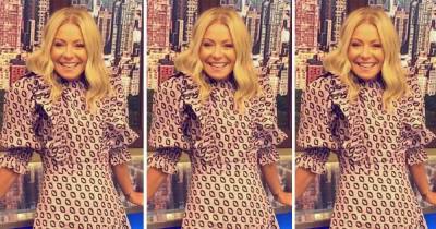 Kelly Ripa wows fans in the chicest optical illusion dress - www.msn.com - New York