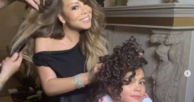 Mariah Carey makes fun of diva reputation on Instagram with daughter - www.msn.com