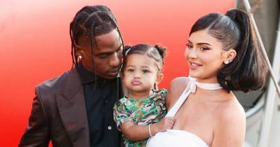 Kylie Jenner and Travis Scott Hilariously Struggle to Take Family Pic With 2-Year-Old Daughter Stormi - www.usmagazine.com