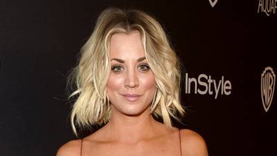 Kaley Cuoco Claps Back After She's Criticized for Wearing a Mask During Her Workout - www.etonline.com