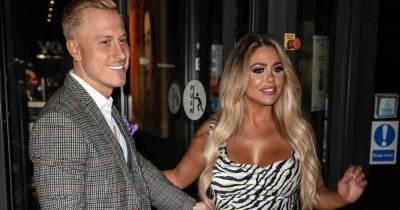 Kris Boyson and girlfriend Bianca Gascoigne put on loved-up display on night out - www.ok.co.uk - London