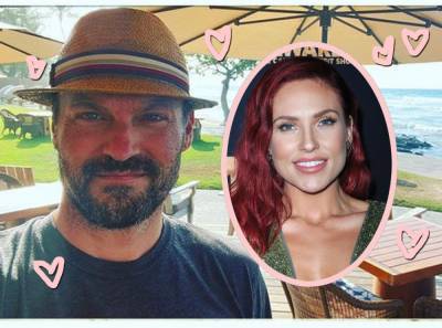 Brian Austin Green & Sharna Burgess Share Cagey Pics From Their Getaway Together -- Why Are They Hiding?? - perezhilton.com